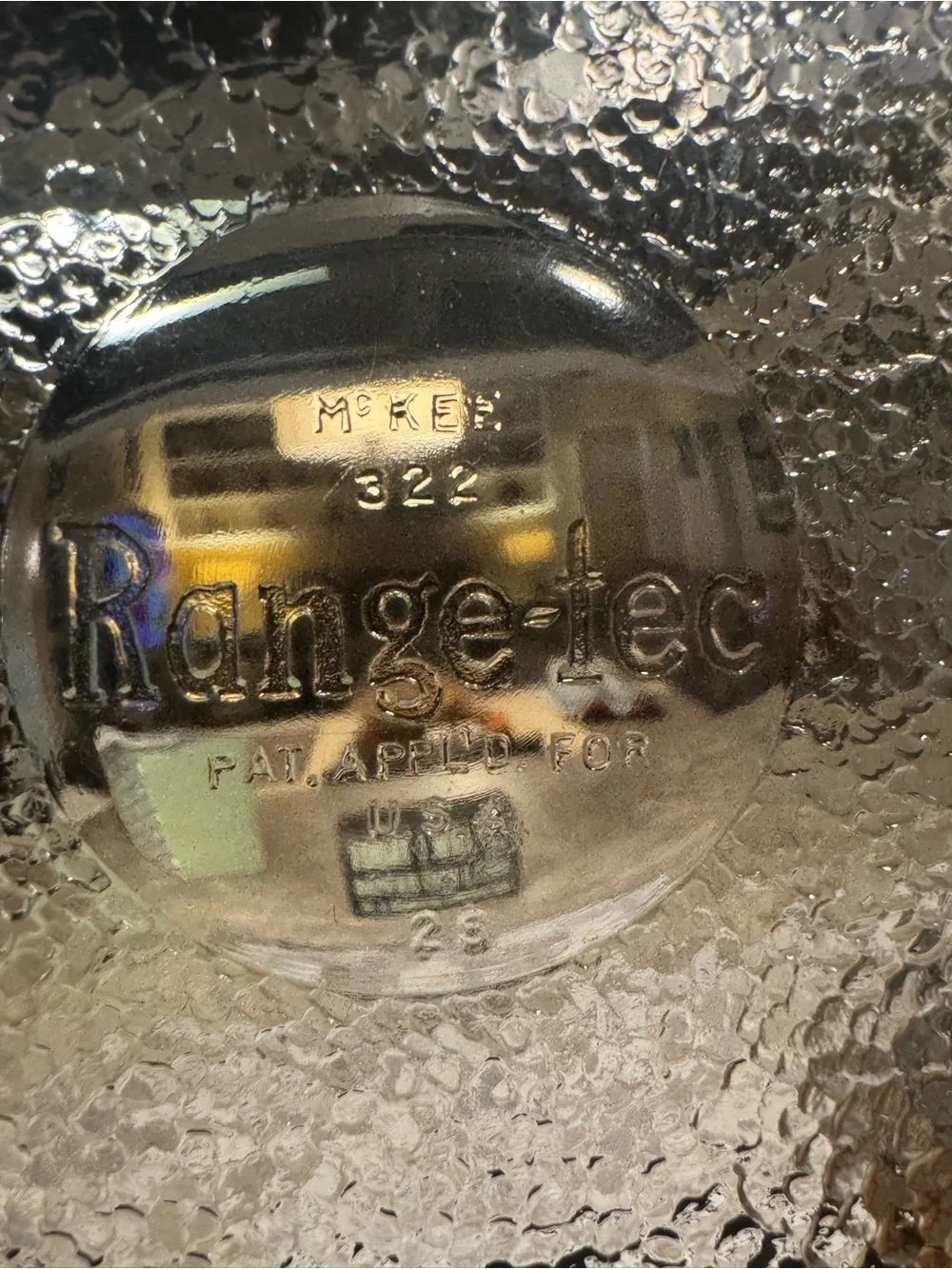 Vintage Clear Glass Frying Pan with Handle - Transparent